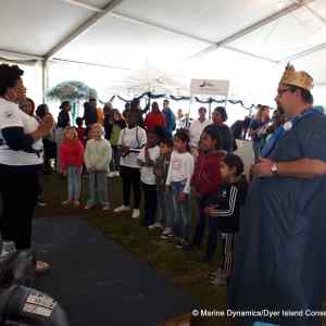 Hermansu Whale Festival 2019 Getting educated