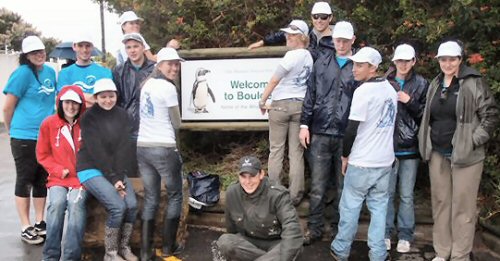 Marine Volunteers and Interns