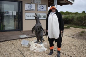 Gerhard the APSS penguin man