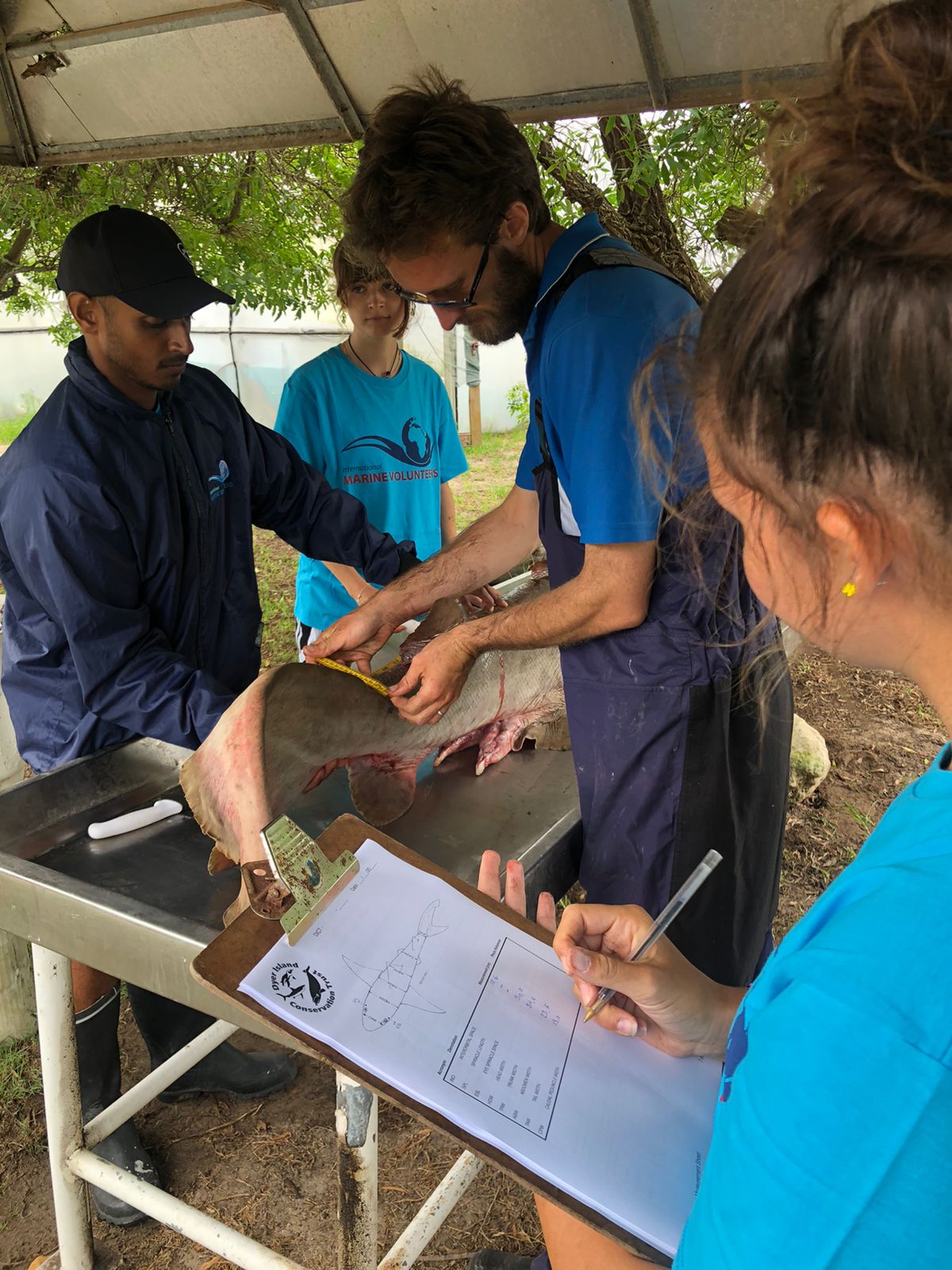 Marine Dynamics Academy Intern and Volunteers