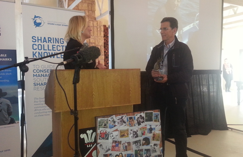 Alison Kock Presenting Malcolm Smale Award