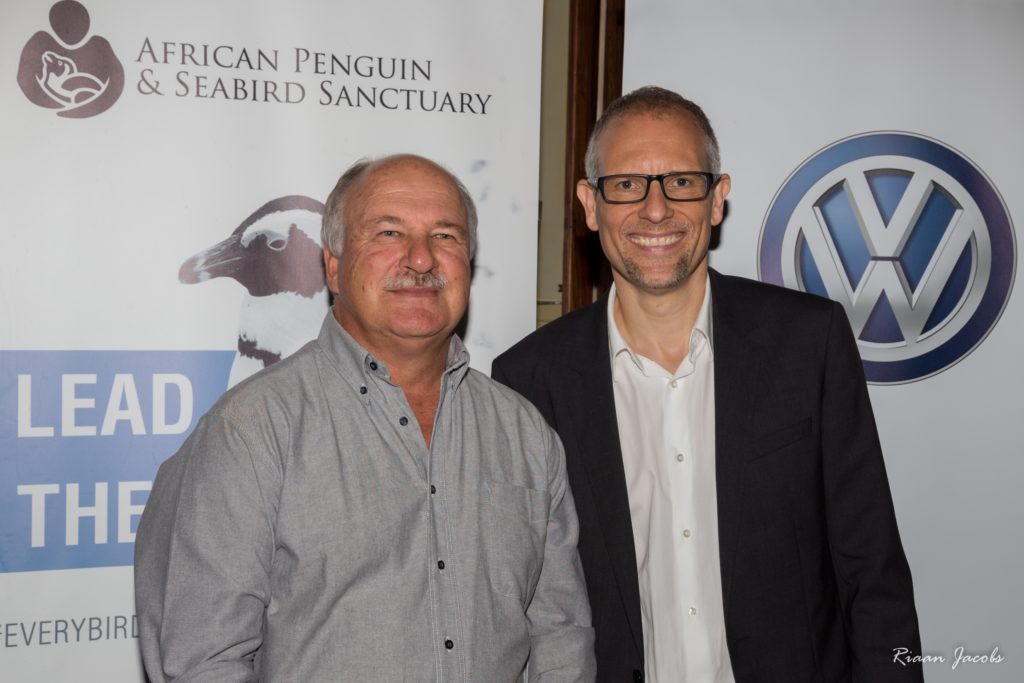 Wilfred Chivell And Stefan Mecha, Sales & Marketing Director Volkswagen Sa