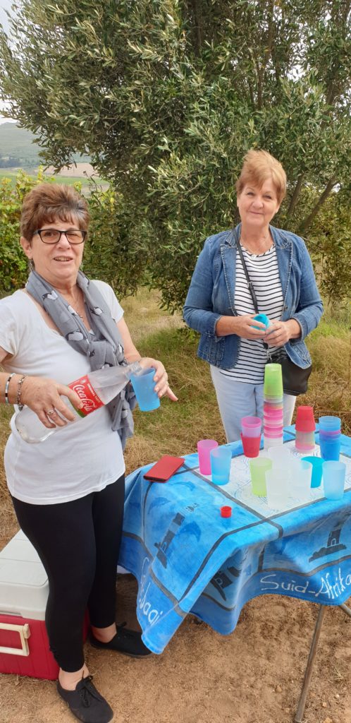 Glenda Kitley For Gansbaai Tourism And Linda Chivell Manning The Water Point.